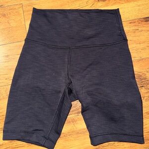 High-Waist Women's Bike Shorts - Black